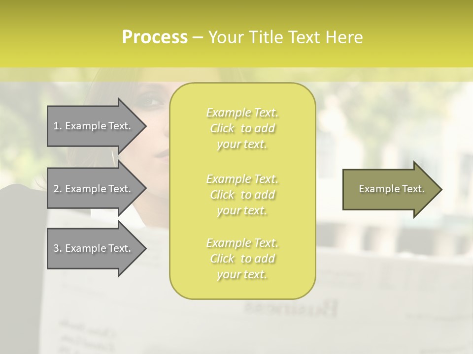 Tree Hair Confidence PowerPoint Template