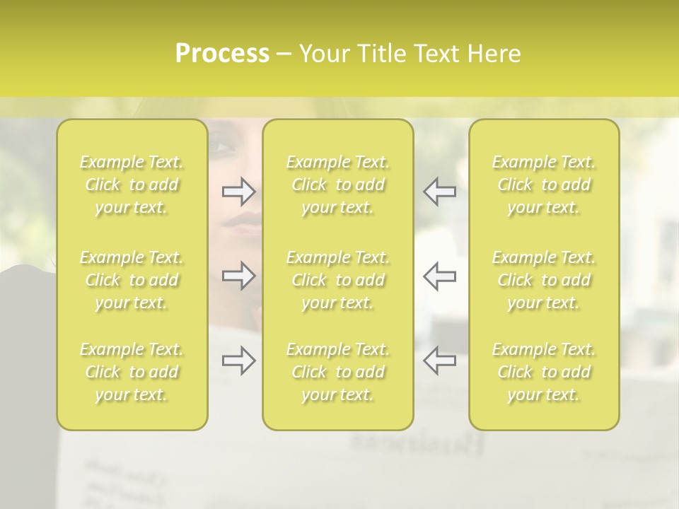 Tree Hair Confidence PowerPoint Template