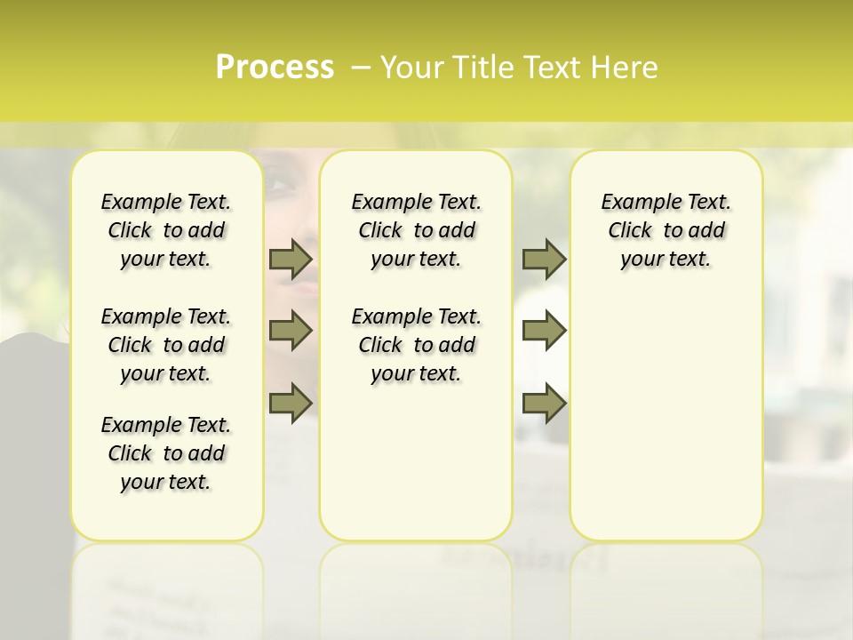 Tree Hair Confidence PowerPoint Template