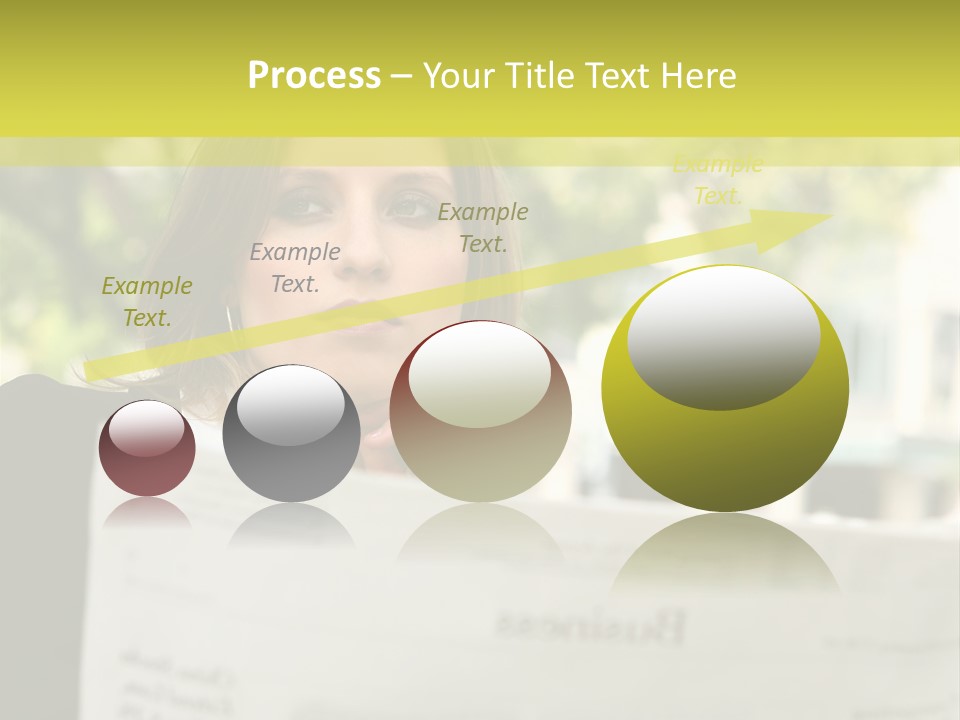 Tree Hair Confidence PowerPoint Template