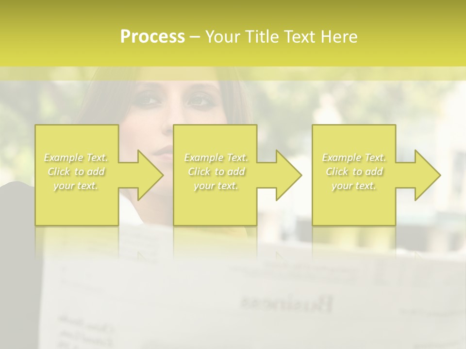Tree Hair Confidence PowerPoint Template