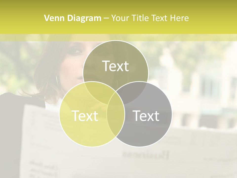 Tree Hair Confidence PowerPoint Template