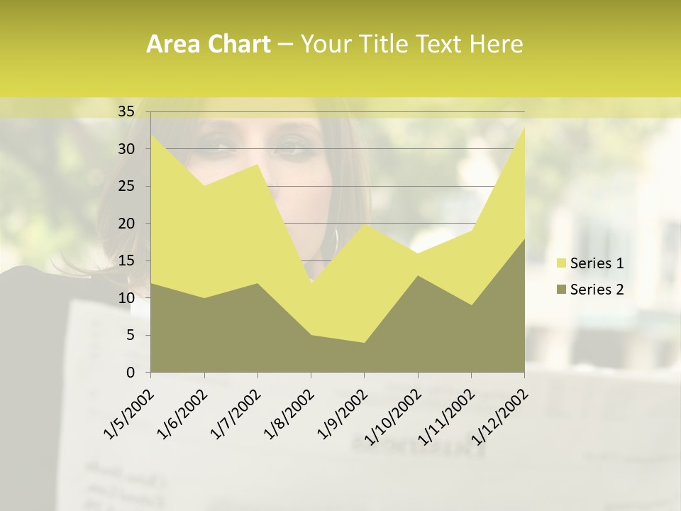 Tree Hair Confidence PowerPoint Template