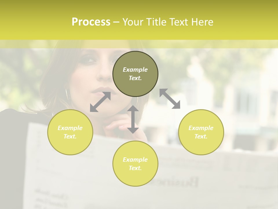 Tree Hair Confidence PowerPoint Template