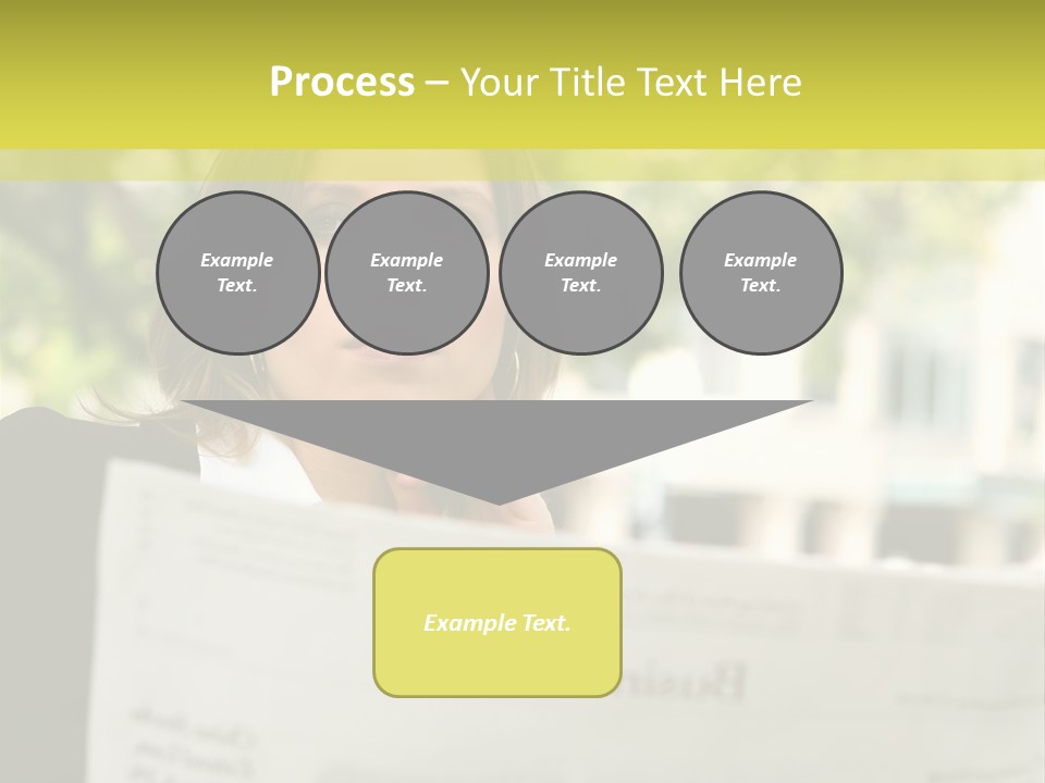 Tree Hair Confidence PowerPoint Template