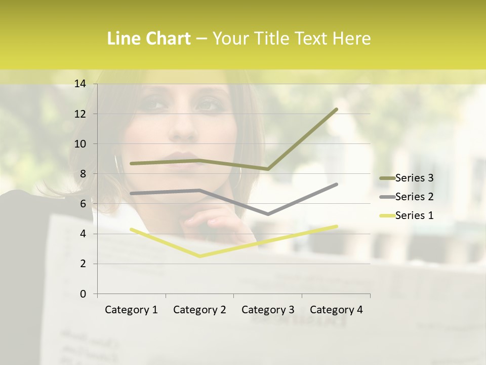 Tree Hair Confidence PowerPoint Template