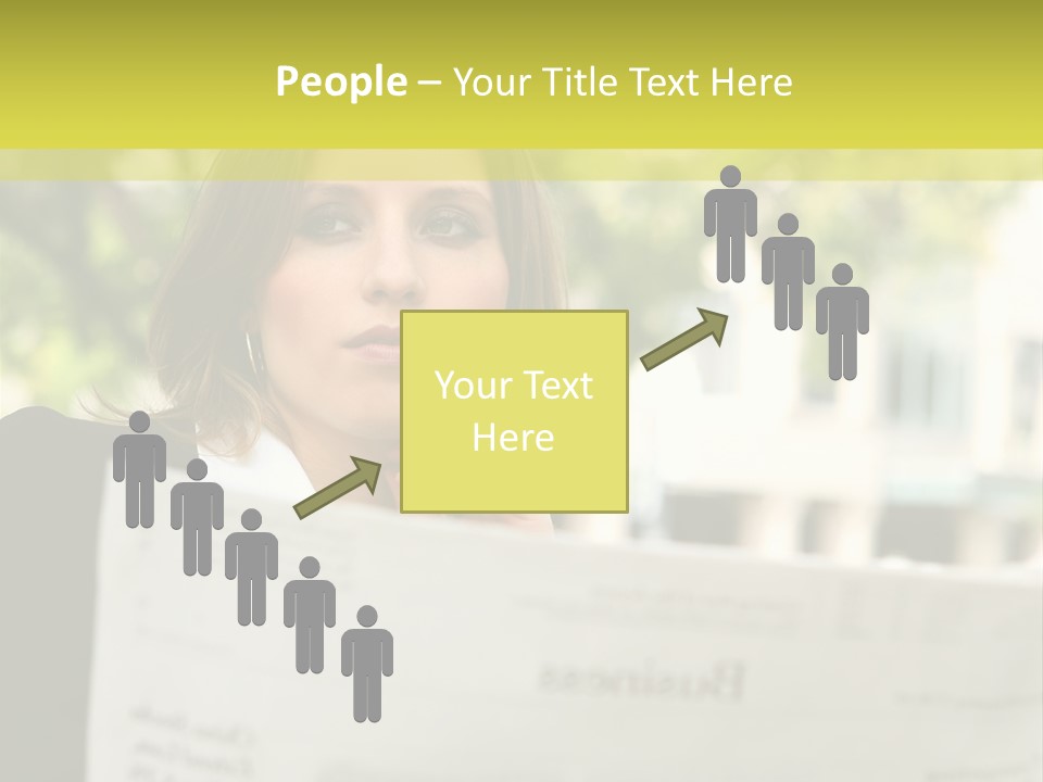 Tree Hair Confidence PowerPoint Template