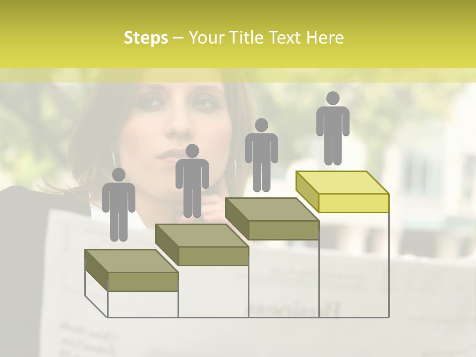Tree Hair Confidence PowerPoint Template