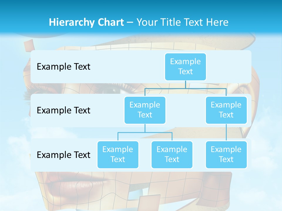 Stripe Peel Thought PowerPoint Template