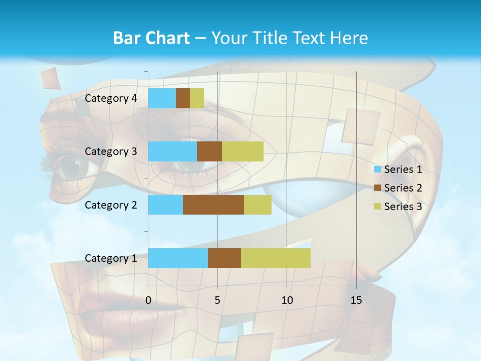 Stripe Peel Thought PowerPoint Template