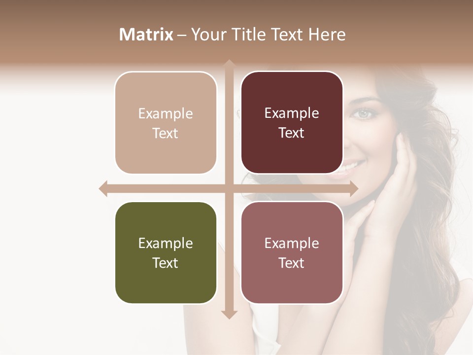 Smile Face Hear PowerPoint Template