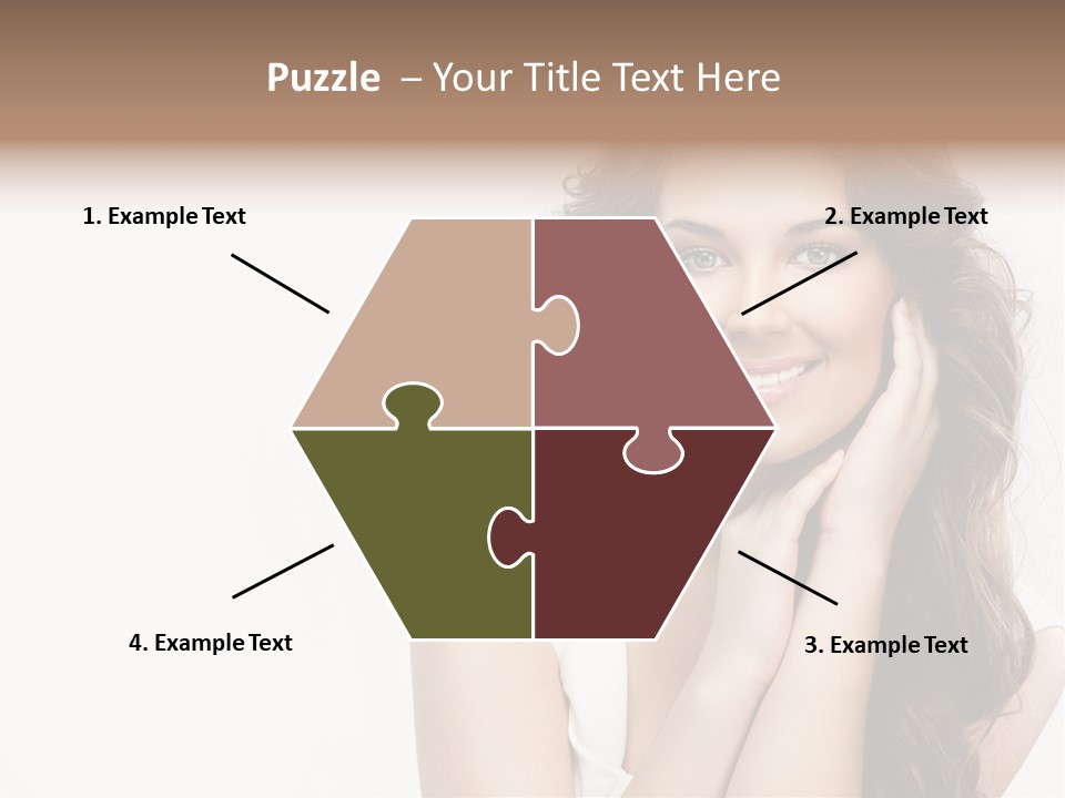 Smile Face Hear PowerPoint Template