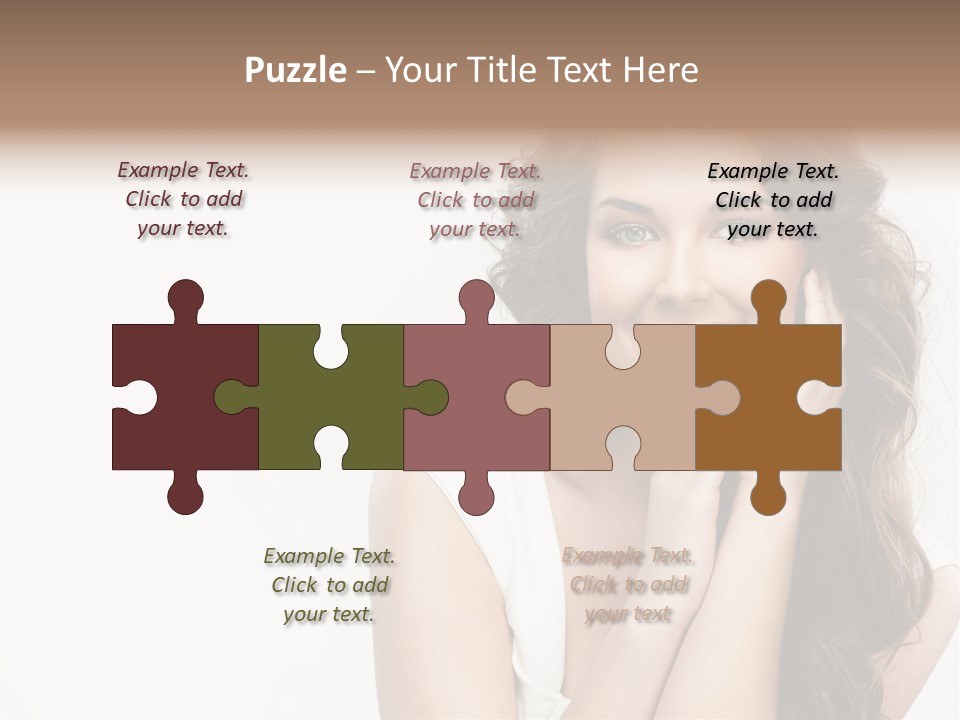 Smile Face Hear PowerPoint Template