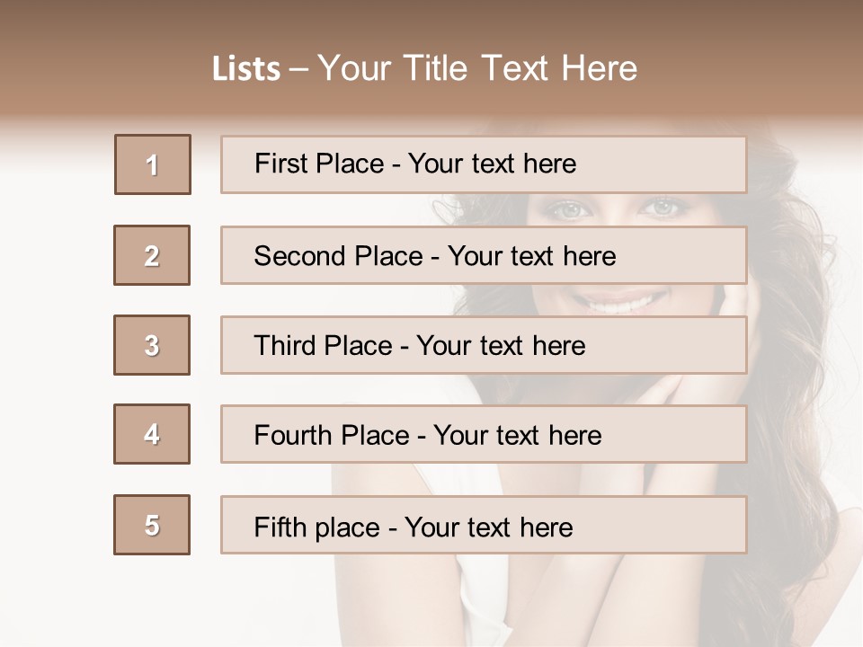 Smile Face Hear PowerPoint Template