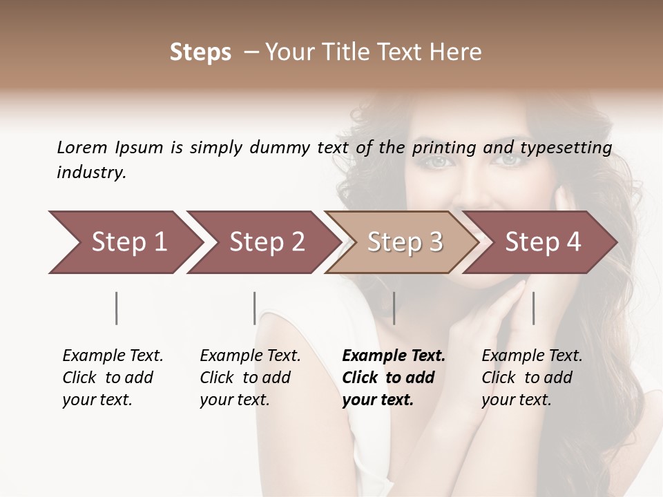 Smile Face Hear PowerPoint Template