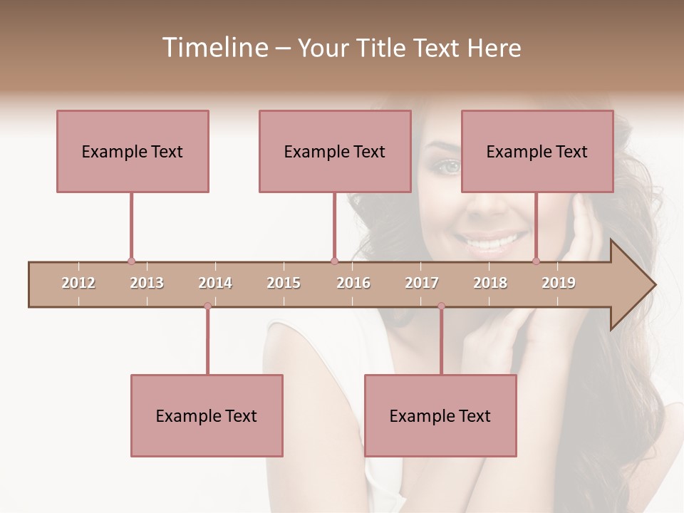 Smile Face Hear PowerPoint Template