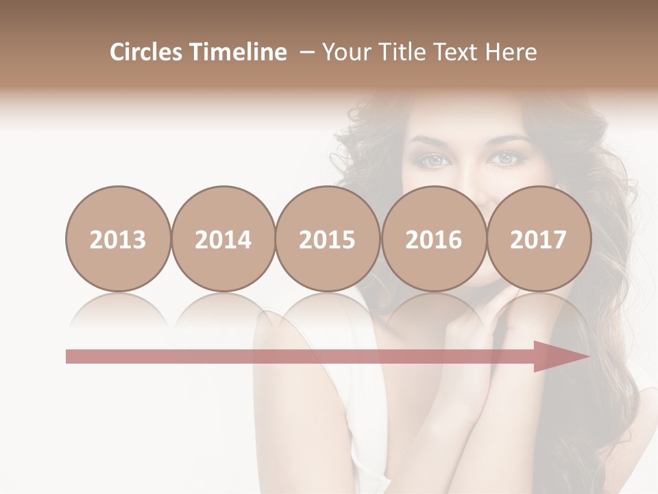 Smile Face Hear PowerPoint Template