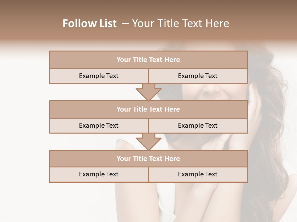 Smile Face Hear PowerPoint Template