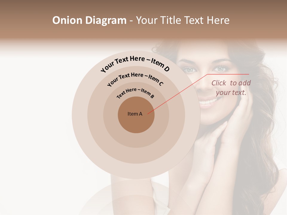Smile Face Hear PowerPoint Template