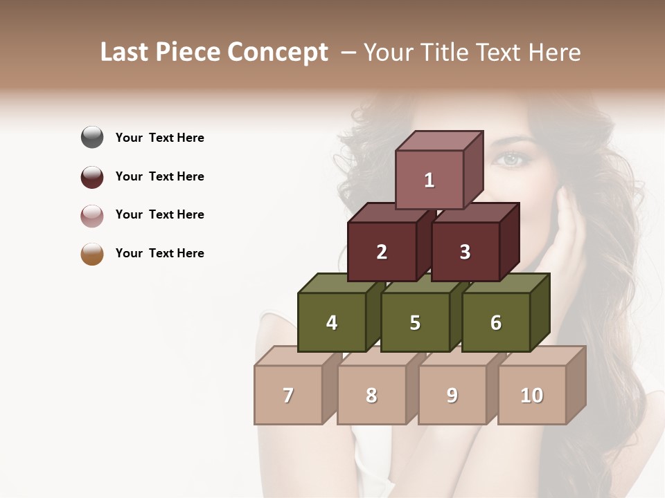 Smile Face Hear PowerPoint Template