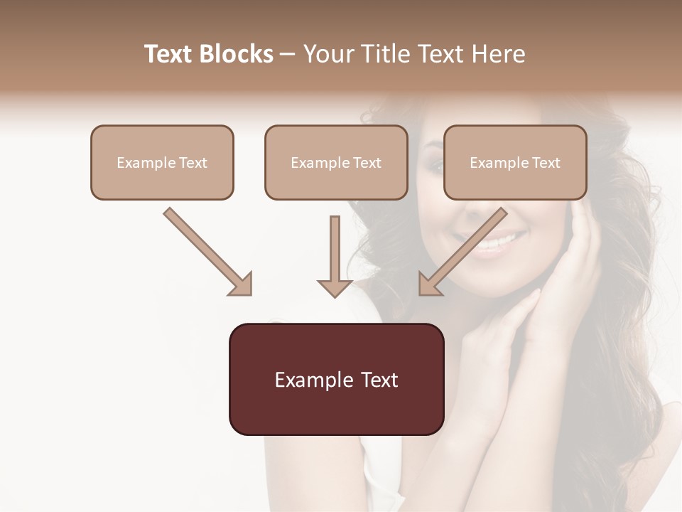 Smile Face Hear PowerPoint Template
