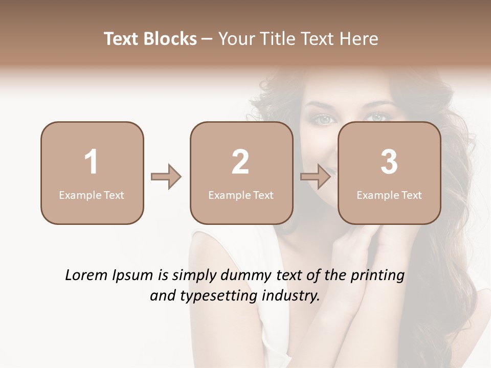 Smile Face Hear PowerPoint Template