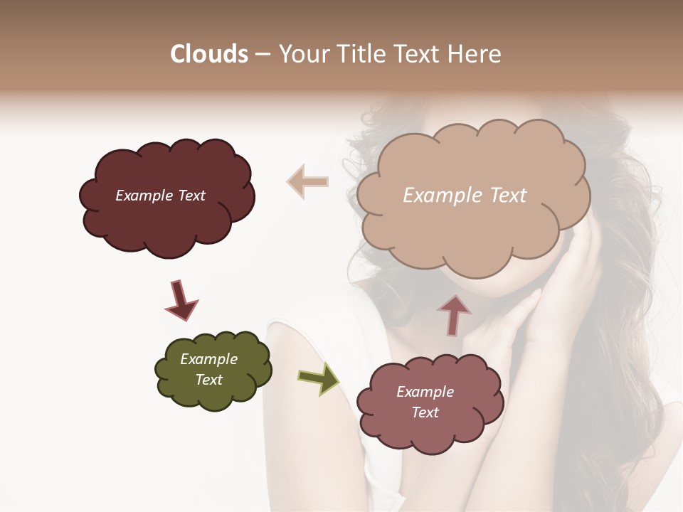 Smile Face Hear PowerPoint Template