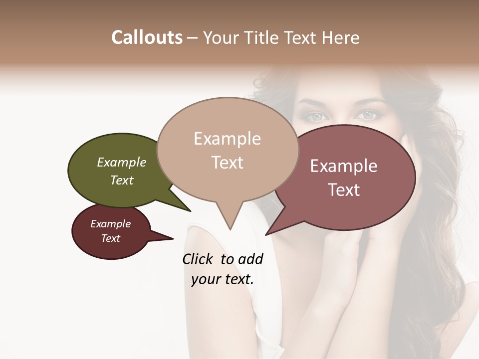 Smile Face Hear PowerPoint Template