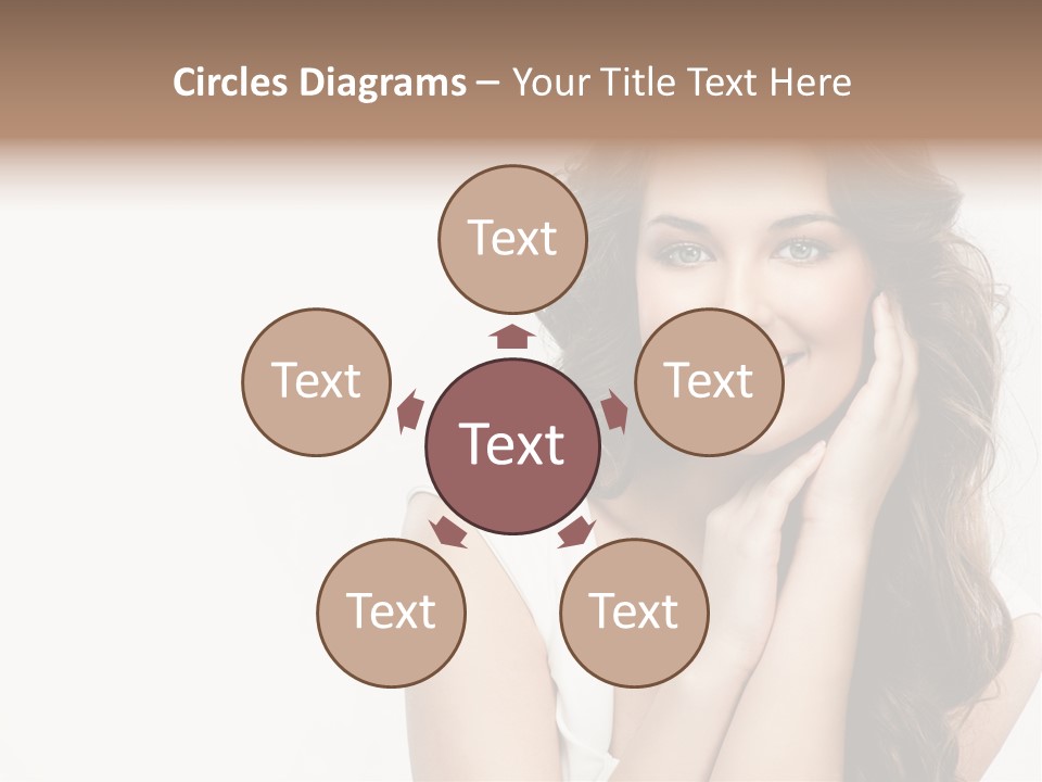 Smile Face Hear PowerPoint Template