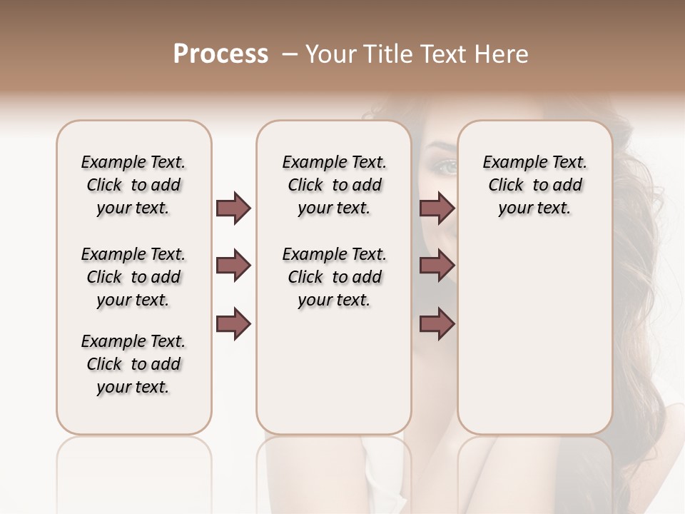 Smile Face Hear PowerPoint Template