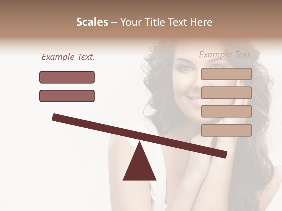 Smile Face Hear PowerPoint Template