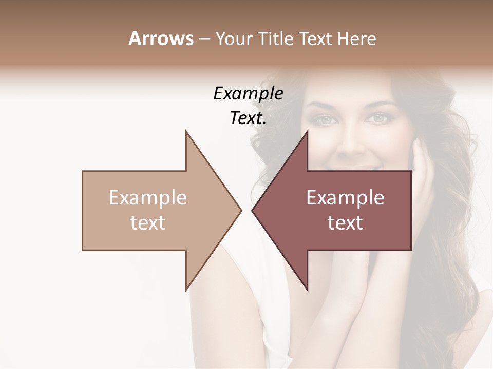 Smile Face Hear PowerPoint Template