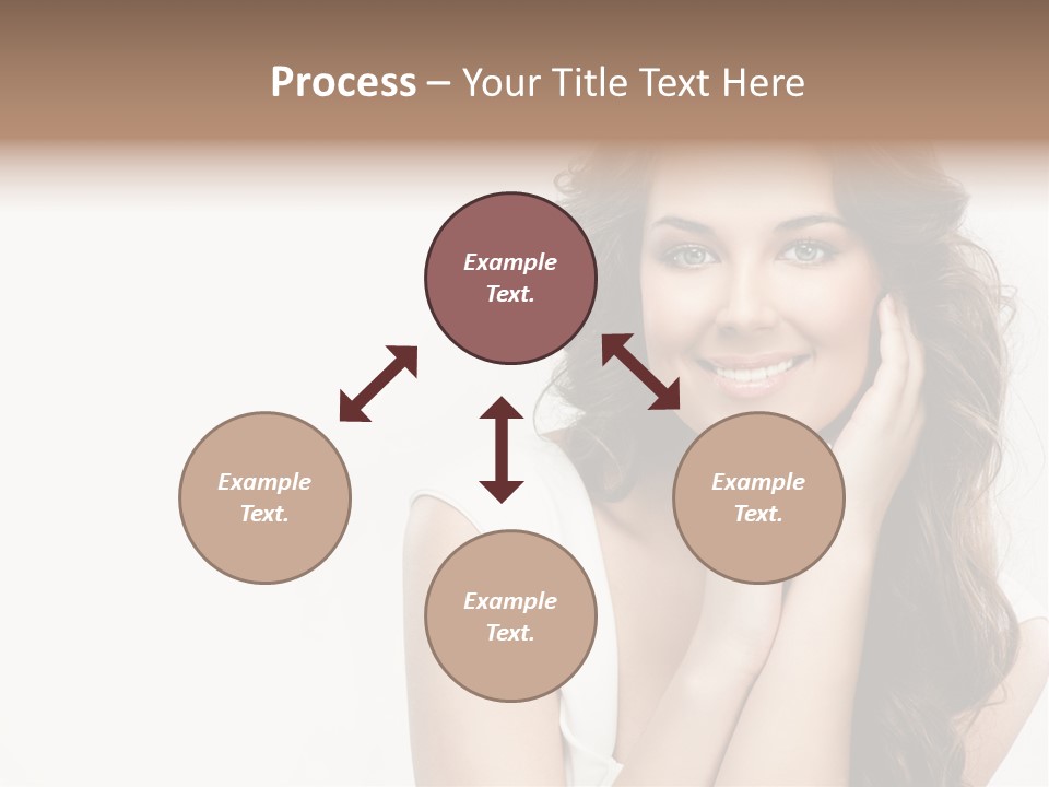 Smile Face Hear PowerPoint Template