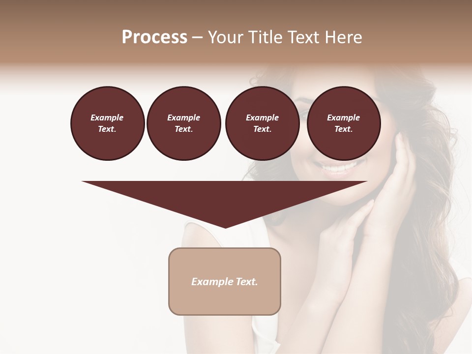 Smile Face Hear PowerPoint Template