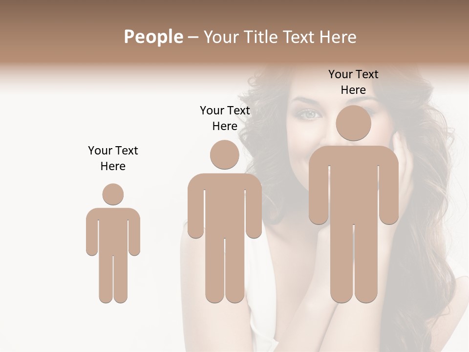 Smile Face Hear PowerPoint Template