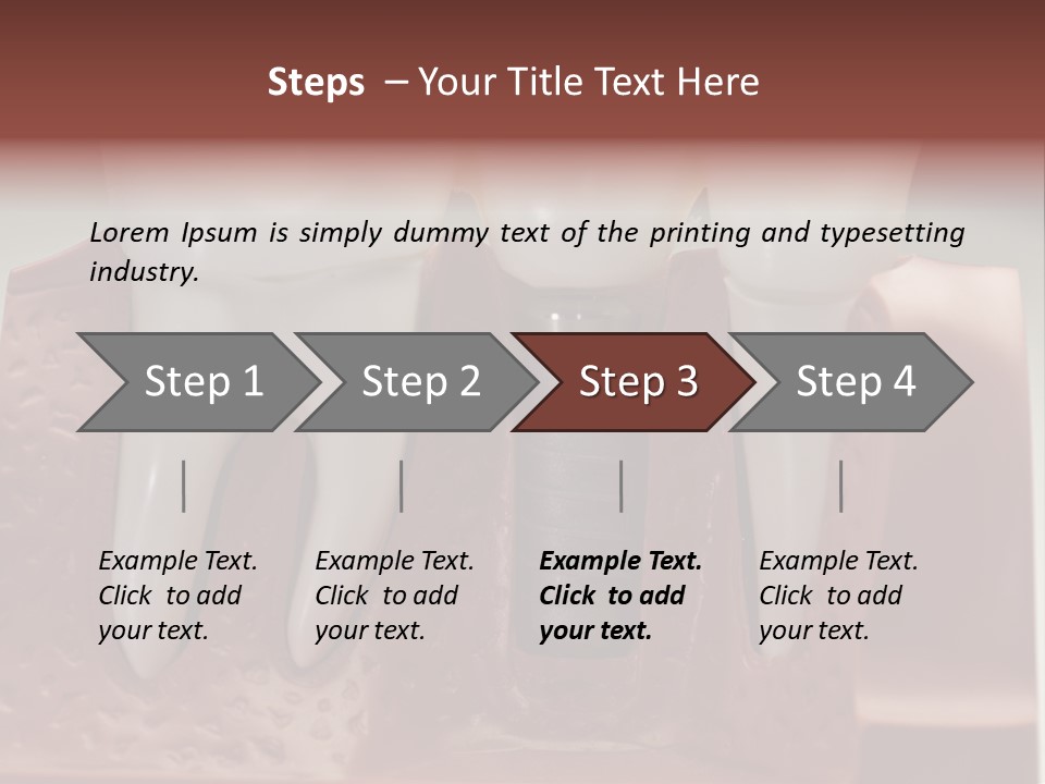 Crown Model Steel PowerPoint Template