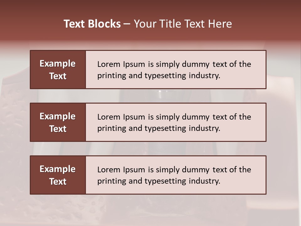 Crown Model Steel PowerPoint Template