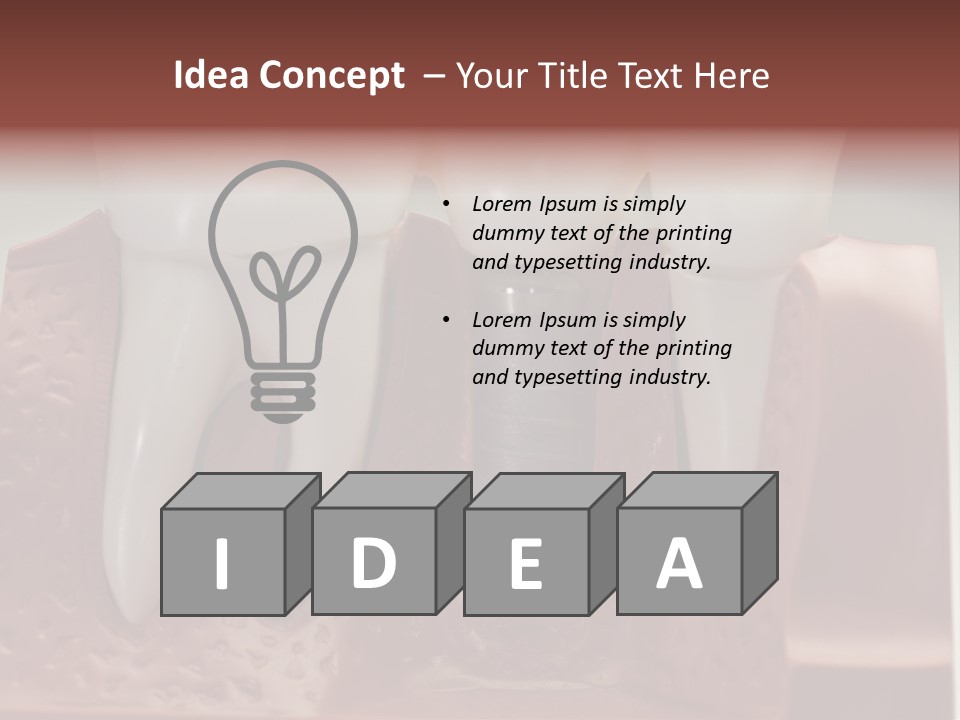 Crown Model Steel PowerPoint Template