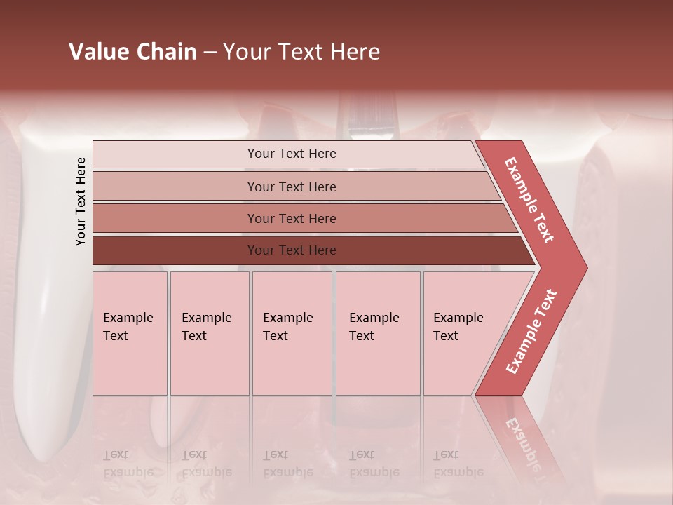 Close Up Dentist Denture PowerPoint Template