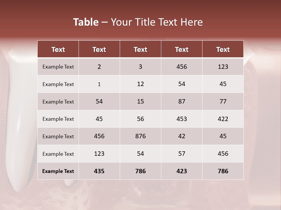 Close Up Dentist Denture PowerPoint Template