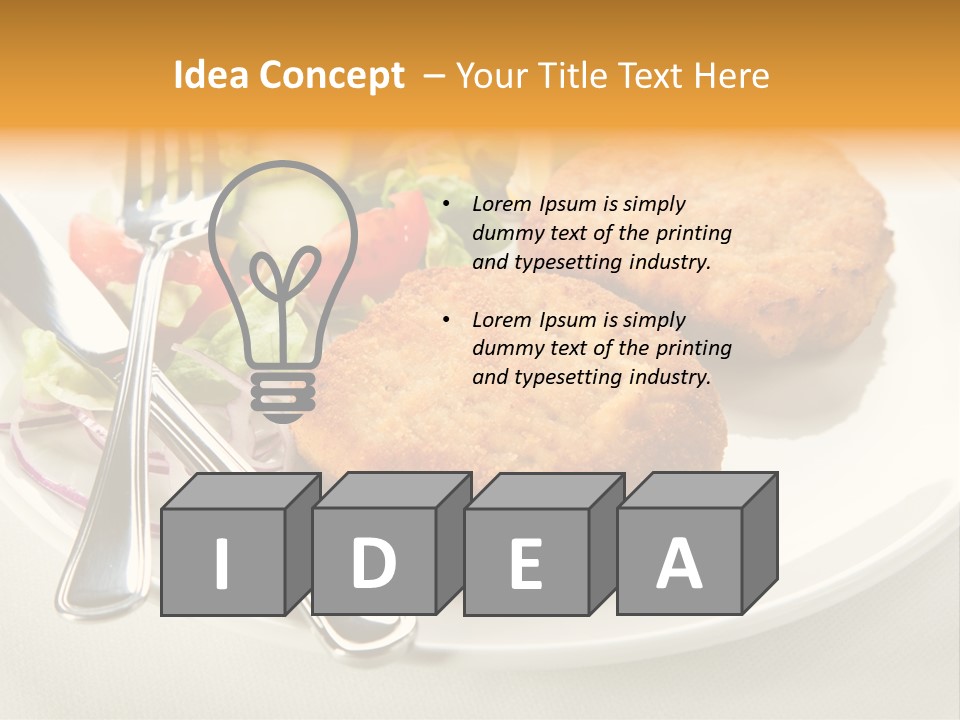 Transmission Precision Idea PowerPoint Template