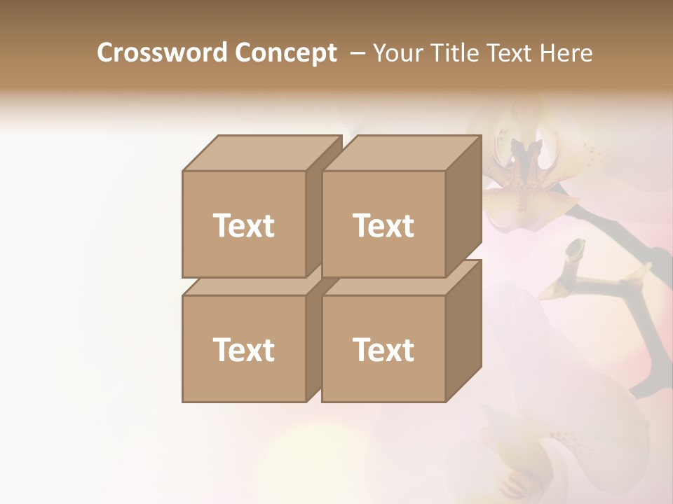 Branch Fresh Petal PowerPoint Template
