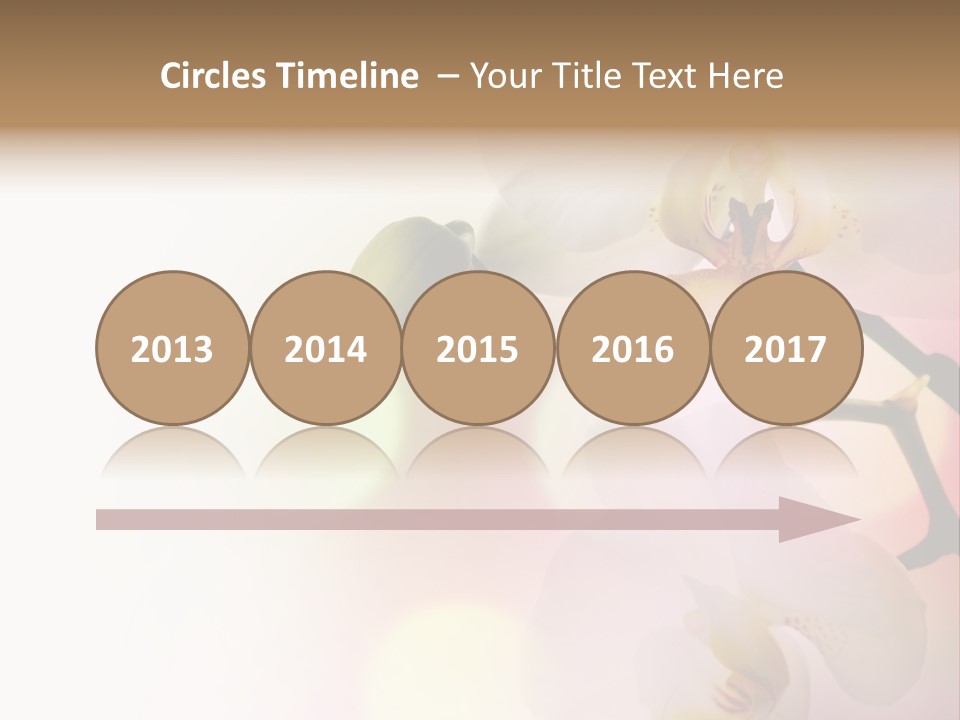 Branch Fresh Petal PowerPoint Template