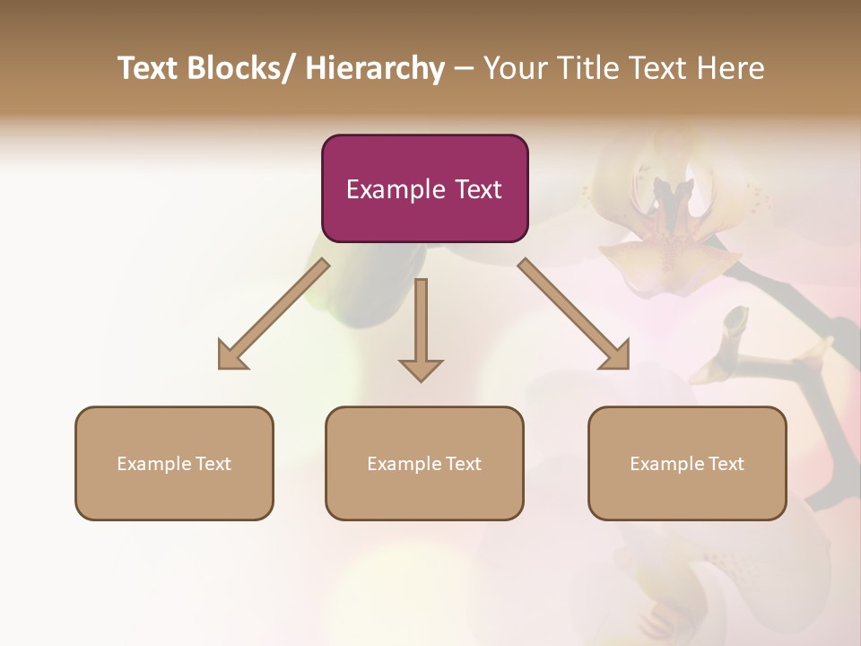 Branch Fresh Petal PowerPoint Template