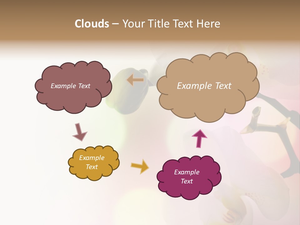 Branch Fresh Petal PowerPoint Template