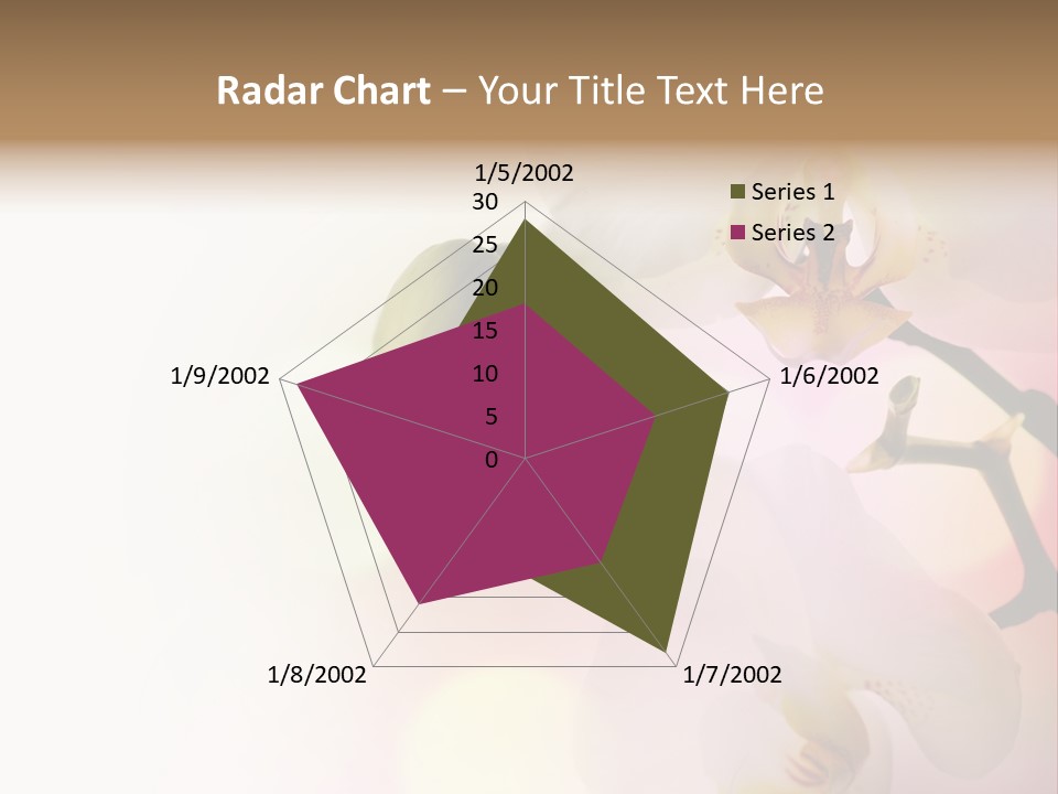 Branch Fresh Petal PowerPoint Template