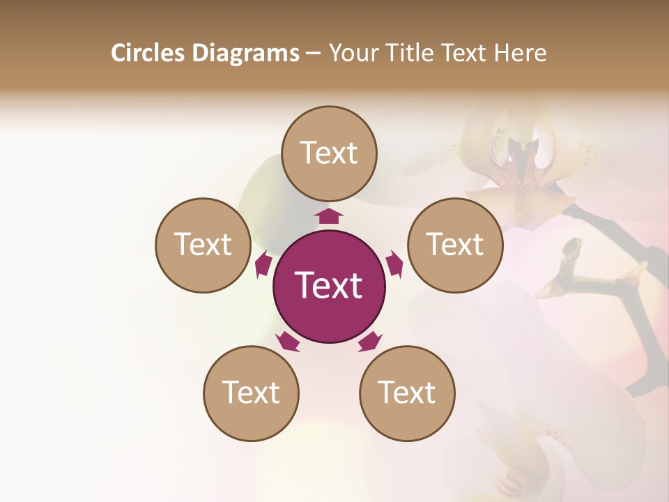 Branch Fresh Petal PowerPoint Template