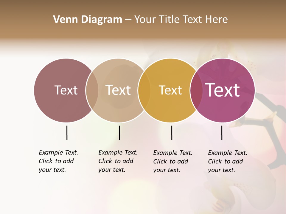 Branch Fresh Petal PowerPoint Template