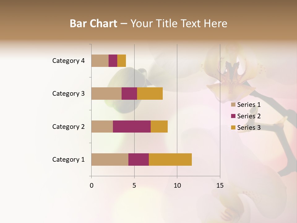 Branch Fresh Petal PowerPoint Template