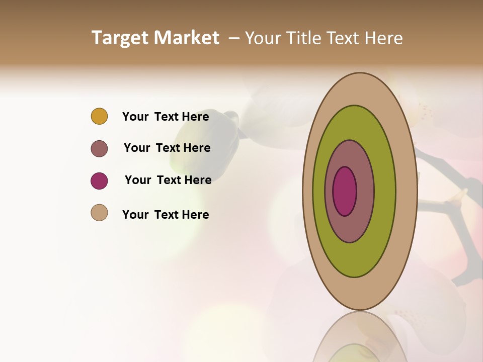 Branch Fresh Petal PowerPoint Template